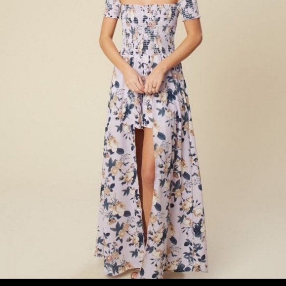Altar'd State Pants - 𝅺ALTAR'D State Black Tie-Dye Off-Shoulder Romper
